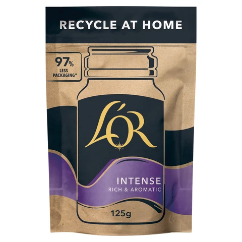 L'OR Intense Paper Refill Instant Coffee125g