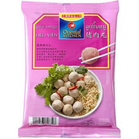 ORIENTAL KITCHEN Boulettes de viande de porc 500g