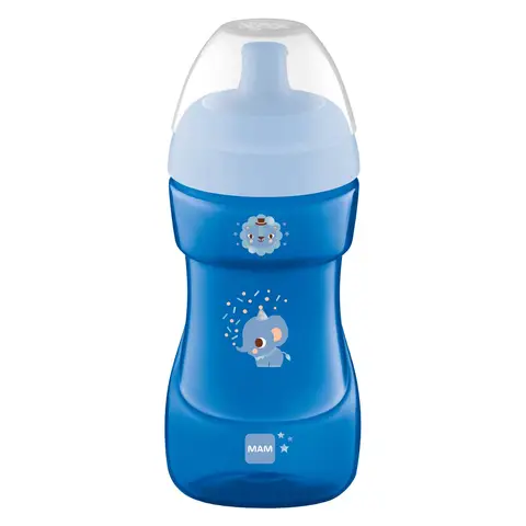 MAM Sports Cup 8+ Months 330ml Blue