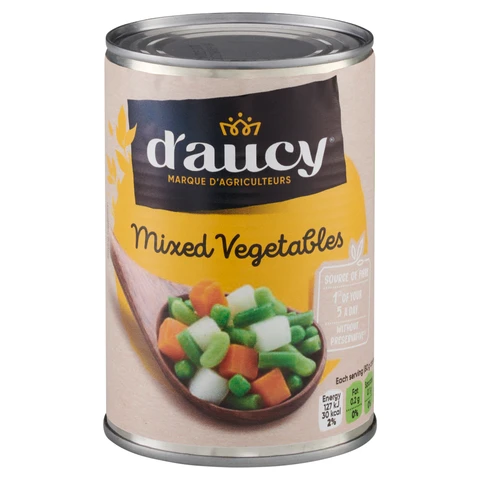 D'Aucy Mixed Vegetables 400g