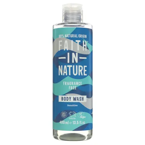 Faith In Nature Body Wash - Fragrance Free 400ml