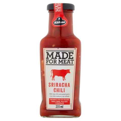 Kuhne Made for Meat Sriracha Chilli Sauce 235ml
