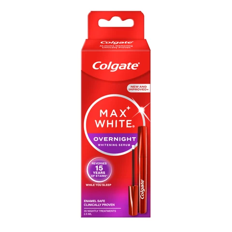 Colgate Max White Overnight Teeth Whitening Serum 2.5ml