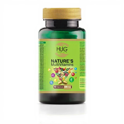 HugYourLife NATURE’S MultiVitamins 60 x 480mg
