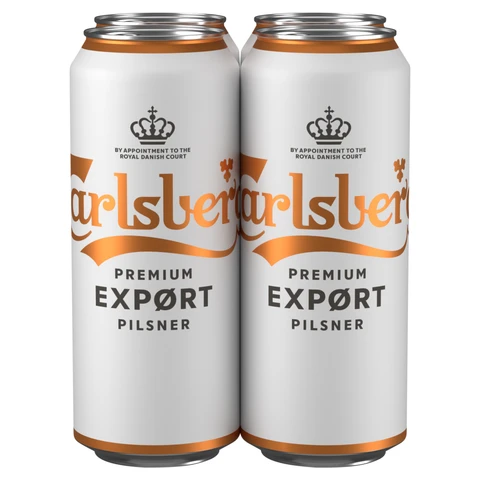 CARLSBERG Export 4-Pack - 4.8% 4x500ml