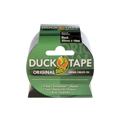 Duck Tape Original Black 50mm x 10m
