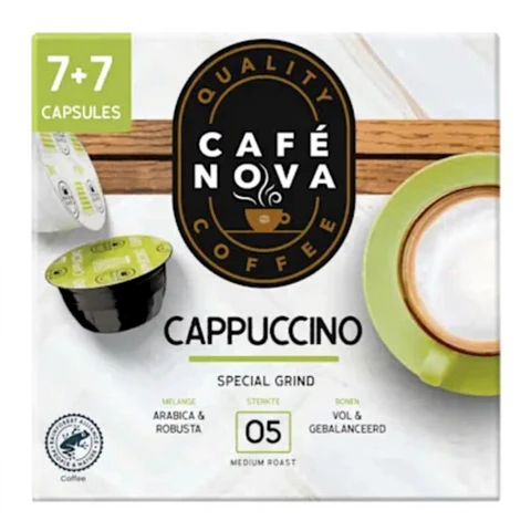 Cafe Nova Cappuccino Capsules 14 p