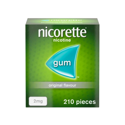 Nicorette Original Gum 2mg 210 pack