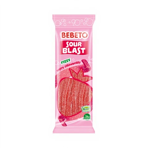 Bebeto Wacky Stick Verrückte Erdbeere 180g