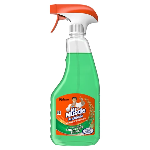 Mr Muscle Platinum Window & Glass Cleaning Spray, 500ml