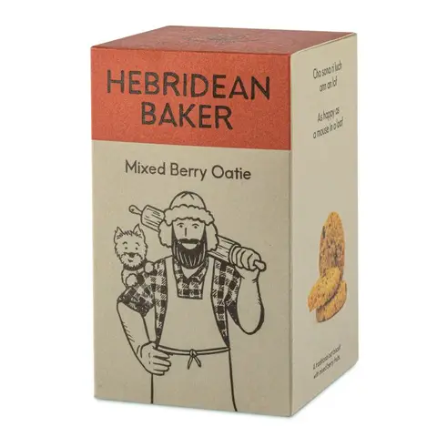 Hebridean Baker Mixed Berry Oaties 150g