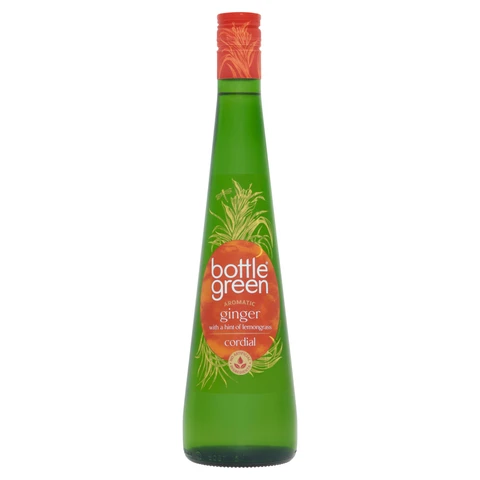 BOTTLE GREEN Cordial Ginger & Lemongrass 500ml
