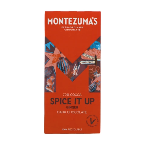 Montezuma's Dark Chocolate Spice It Up 90g