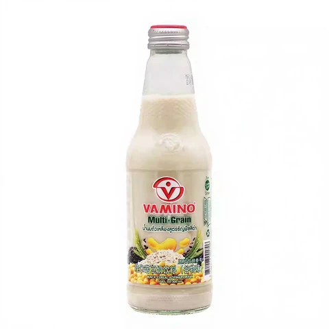 Waminuo Sojamilch (Schwarzer Sesam-Getreide-Geschmack) 300 ml