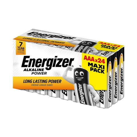 Energizer AAA Power Alkaline Batteries – Pack of 24