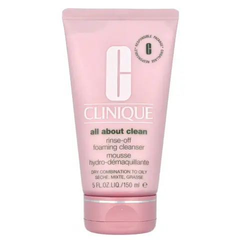 Clinique All About Clean Rinse-Off Foaming Cleanser 150ml