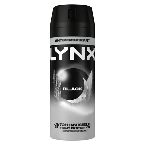 Lynx Anti-Perspirant Aerosol Black 150ml
