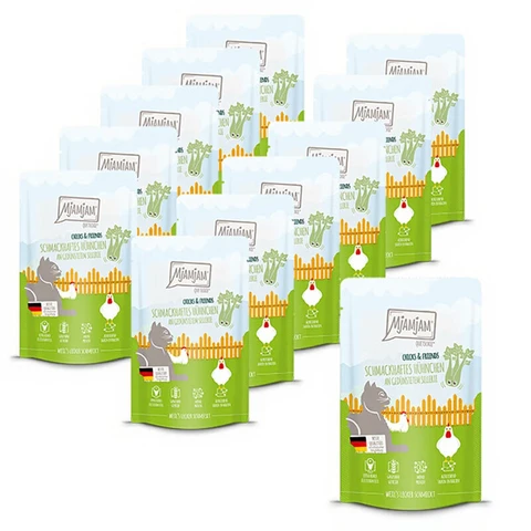 MjAMjAM - Quetschie - Chicks & Friends Lekkere kip met gestoomde selderij 12 x 125 g