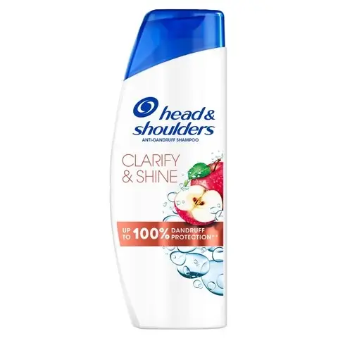 Head & Shoulders Clarify & Shine Anti Dandruff Shampoo Apple Cider Vinegar 400ml