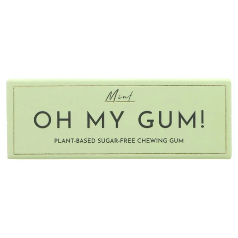 Oh My Gum! Plant Based Mint Chewing Gum 19g