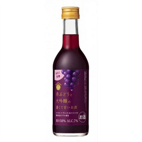 Nenohi Red Grape + Daiginjo Sake (Sweet) 300ml Alc. 7% Vol.