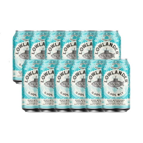Lowlander 0.0% Wit 12 x 330ml