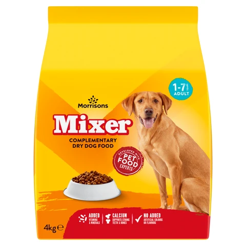 Morrisons Mixer Complementary Dry Dog Food 4kg