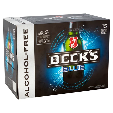 Becks Blue Alcohol-Free 15X275ml