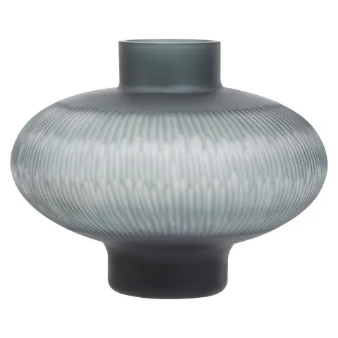 Fifty Five South Vase Hessa Oval Grey
