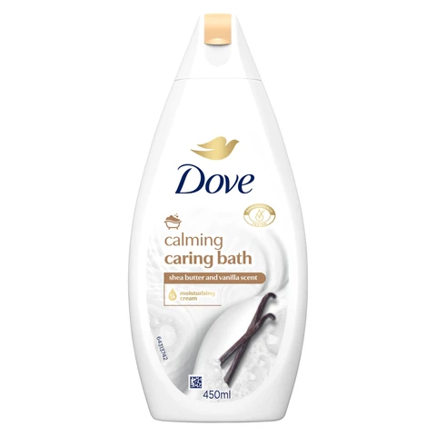 Dove Calming Bath Soak Caring Bath 450ml