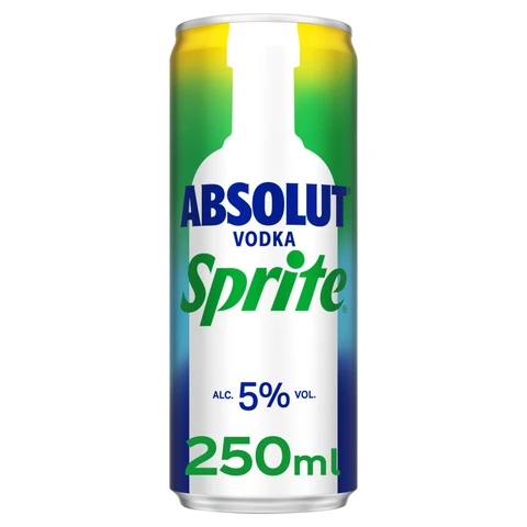 Absolut & Sprite 250ml