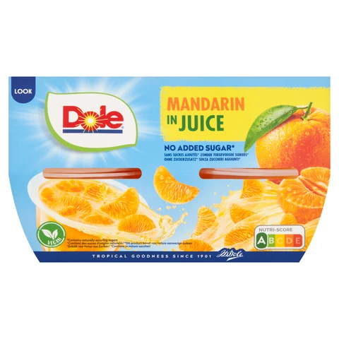 Dole Mandarins in Juice 4 x 113g