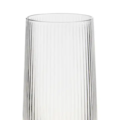 Maison by Premier Set of Four Ribbed Hi Ball Glasses