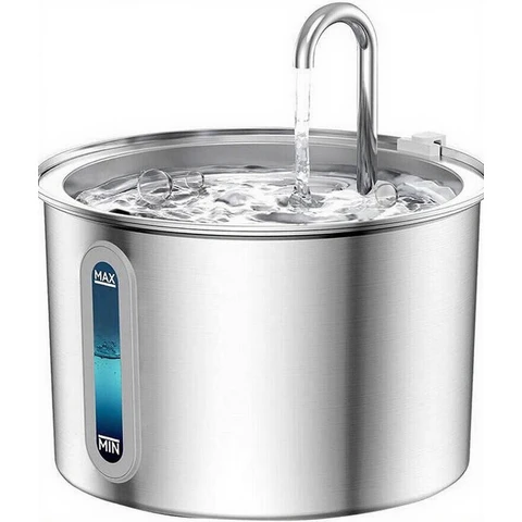 Oneisall Waterfontein voor Katten met Filter - 2 L