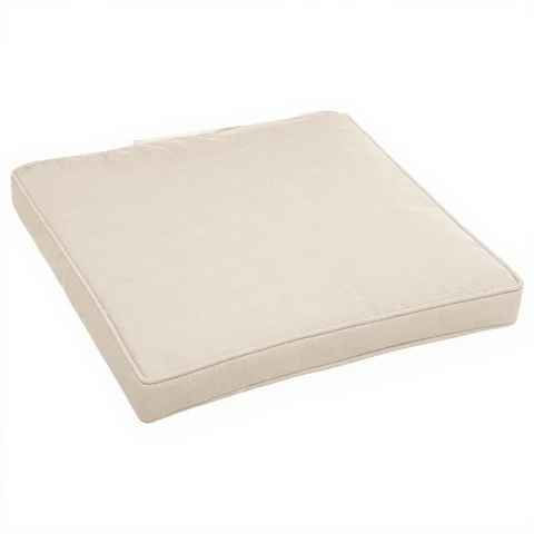 Coussin d'Assise Korai 40 x 40 cm Coloris Blé