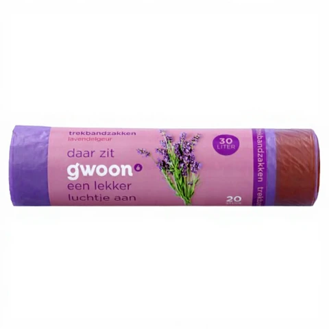 G'woon zak met trekkoord - lavendelgeur