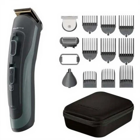 Rowenta TN9444E0 - Tondeuse Barbe & Cheveux Selectium 15-en-1 - Sans Fil - Étanche - Lames en Titane