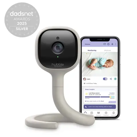 Hubble Go Baby Smart Cam Baby White Monitor