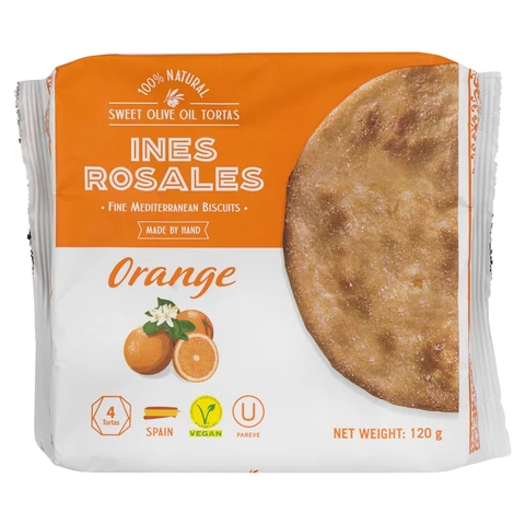 Ines Rosales Seville Orange Sweet Biscuits 120g