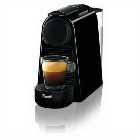 Nespresso De’Longhi Essenza Mini Kapselmaschine Schwarz, 19 Bar Pumpendruck, 0,6L Wassertank, für Espresso & Lungo, Kleine Maschine, Großer Kaffeegenuss, EN85.B