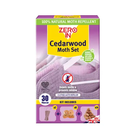 Zero In Cedarwood Moth Repellent