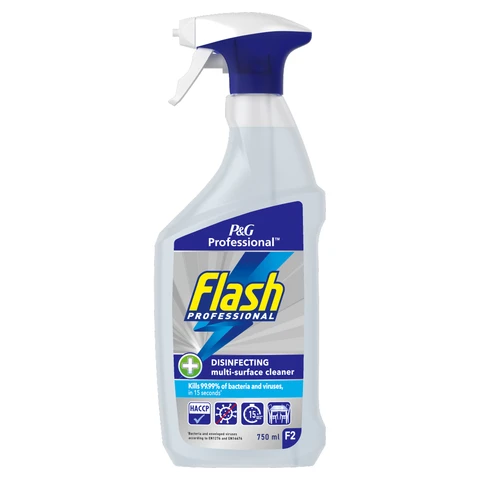 Flash Professional Disinfecting Multisurface Cleaning Spray 750ml