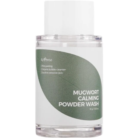 Isntree Mugwort Calming Powder Wash 15g