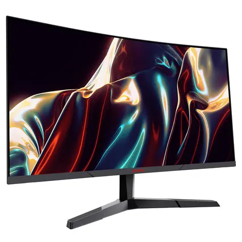 KOORUI 24 Inch Curved Gaming Monitor, 180Hz, FHD 1080P, 1ms, VA Panel, Adaptive Sync, HDMI/DP, VESA Mount