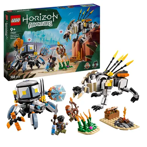 LEGO 77037 Horizon Adventures Aloy & Varl vs. Shell-Walker & Sawtooth Set