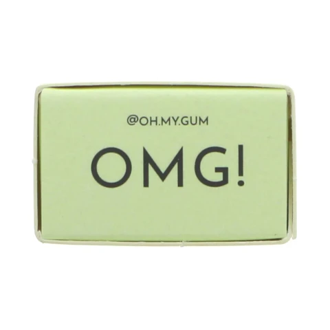 Oh My Gum! Plant Based Cherry Chewing Gum 19g