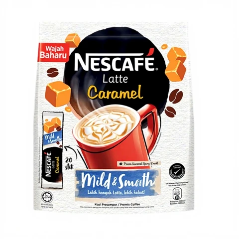 [Produit à date courte]Nestle Café - Caramel Latte (25G*20)Date de péremption2025/11/30