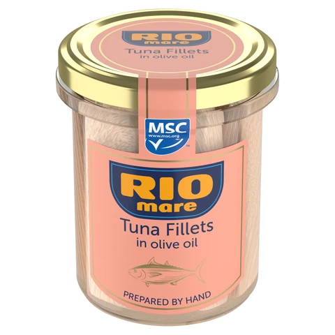 Rio Mare Tuna Fillets In Olive Oil Glass Jar 180g