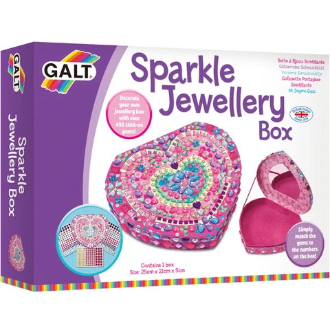 Galt Sparkle Jewellery Box Craft Kit