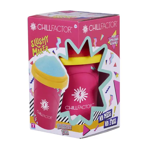 Chillfactor Slushy Maker Colour Shock Perfectly Pink
